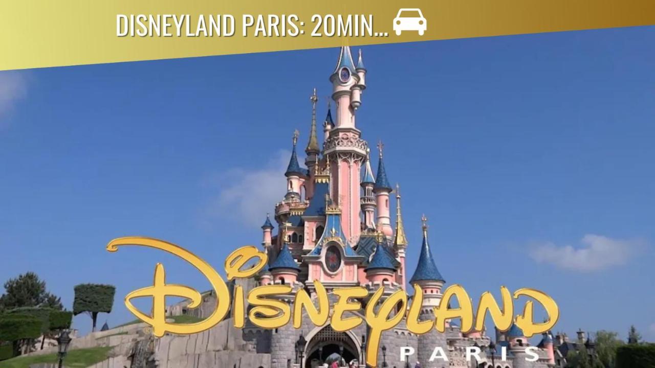 Le Moulin Dort Hyper Centre Gare Disney Meaux Bagian luar foto