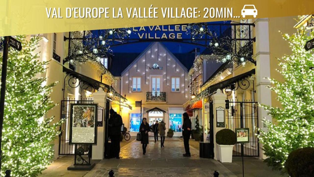 Le Moulin Dort Hyper Centre Gare Disney Meaux Bagian luar foto